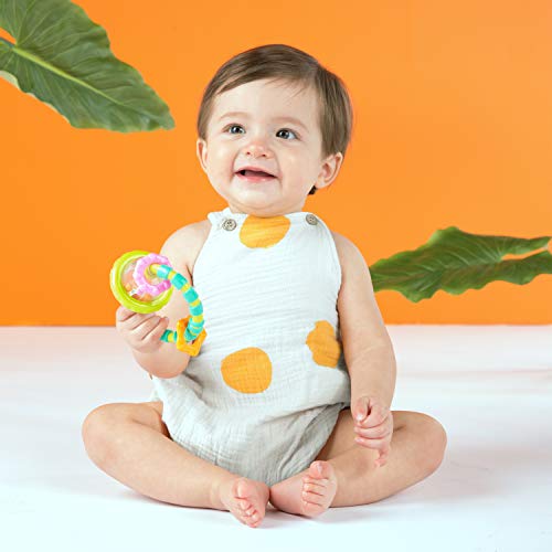 Bright Starts Baby Rattle and Teether Ring