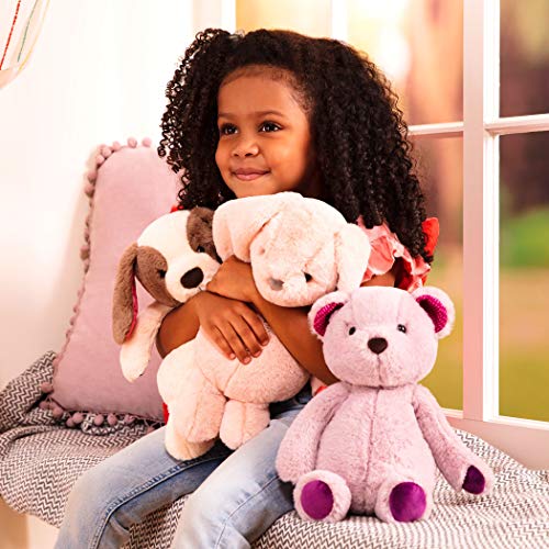 Soft and cuddly plush puppy toy