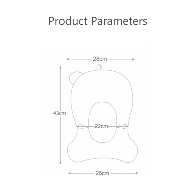 Foldable Baby Bath Seat & Chair Cushion