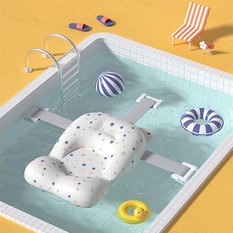 Foldable Baby Bath Seat & Chair Cushion
