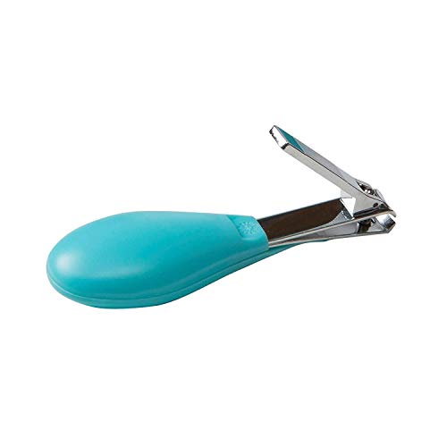 Fold-Up Nail Clipper, Arctic Blue, 2-Pack