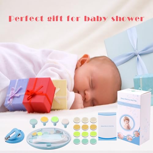 Electric Baby Nail Trimmer with LED Light