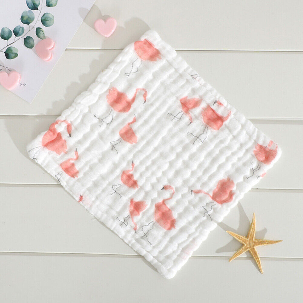 10-20 Cotton Muslin Baby Washcloths