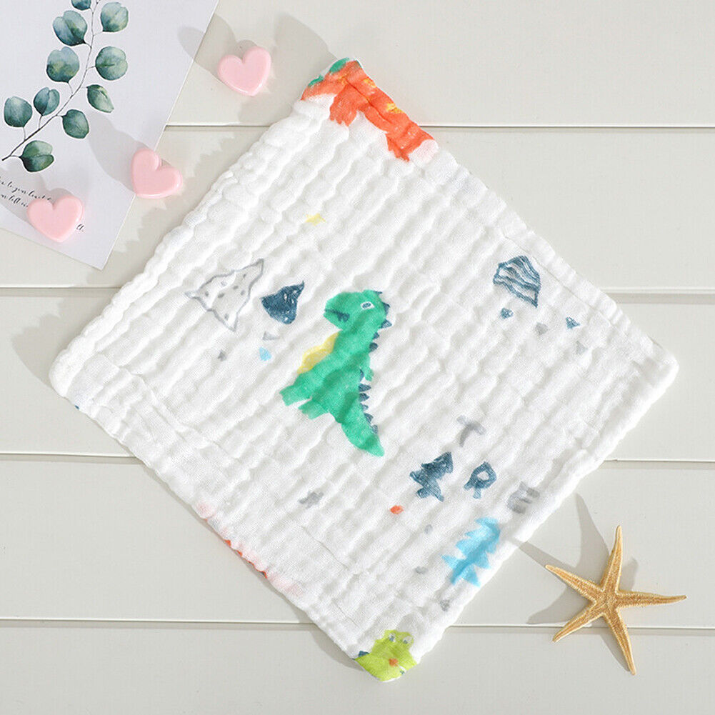 10-20 Cotton Muslin Baby Washcloths