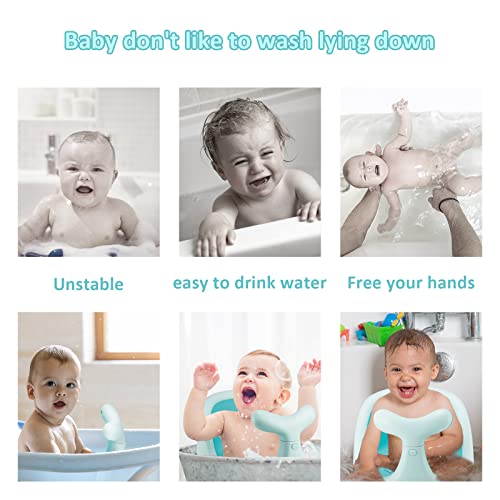 Whale Baby Bath Seat with 3 Bath Toys
