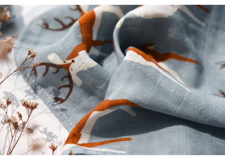 Muslin Cotton Baby Towel Scarf Swaddle Bath