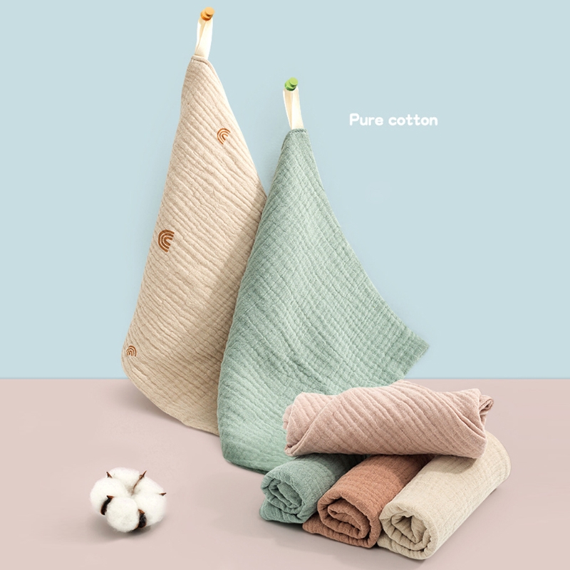 Soft Cotton Baby Towels, 5 or 1 Pcs