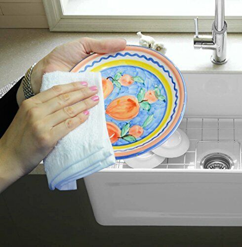 24-Pack Cotton Baby Washcloths 12x12 inches