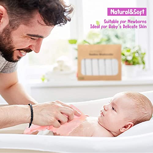 Soft Baby Face Towels - 24 Pack