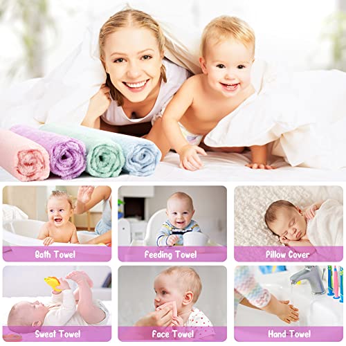 Soft Baby Face Towels - 24 Pack