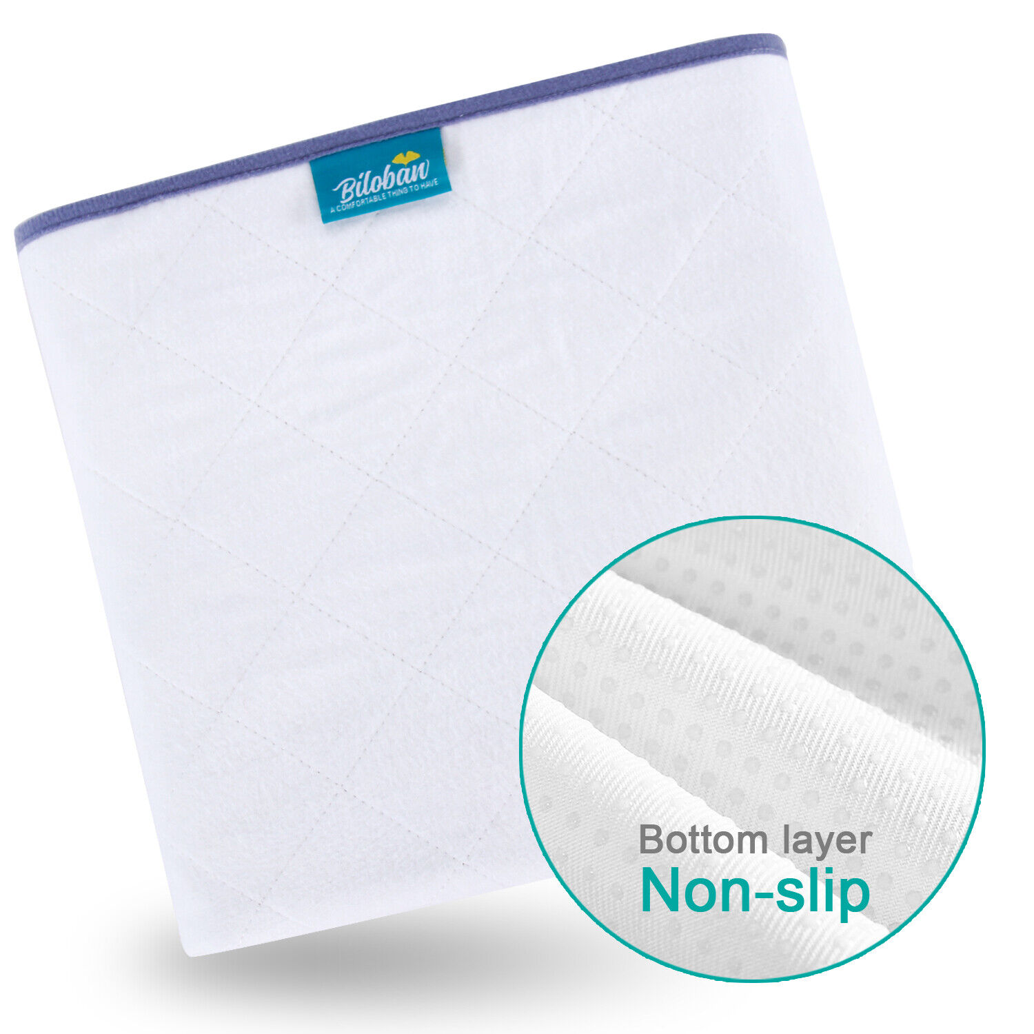 Waterproof Cotton Baby Changing Pad with Anti-Slip