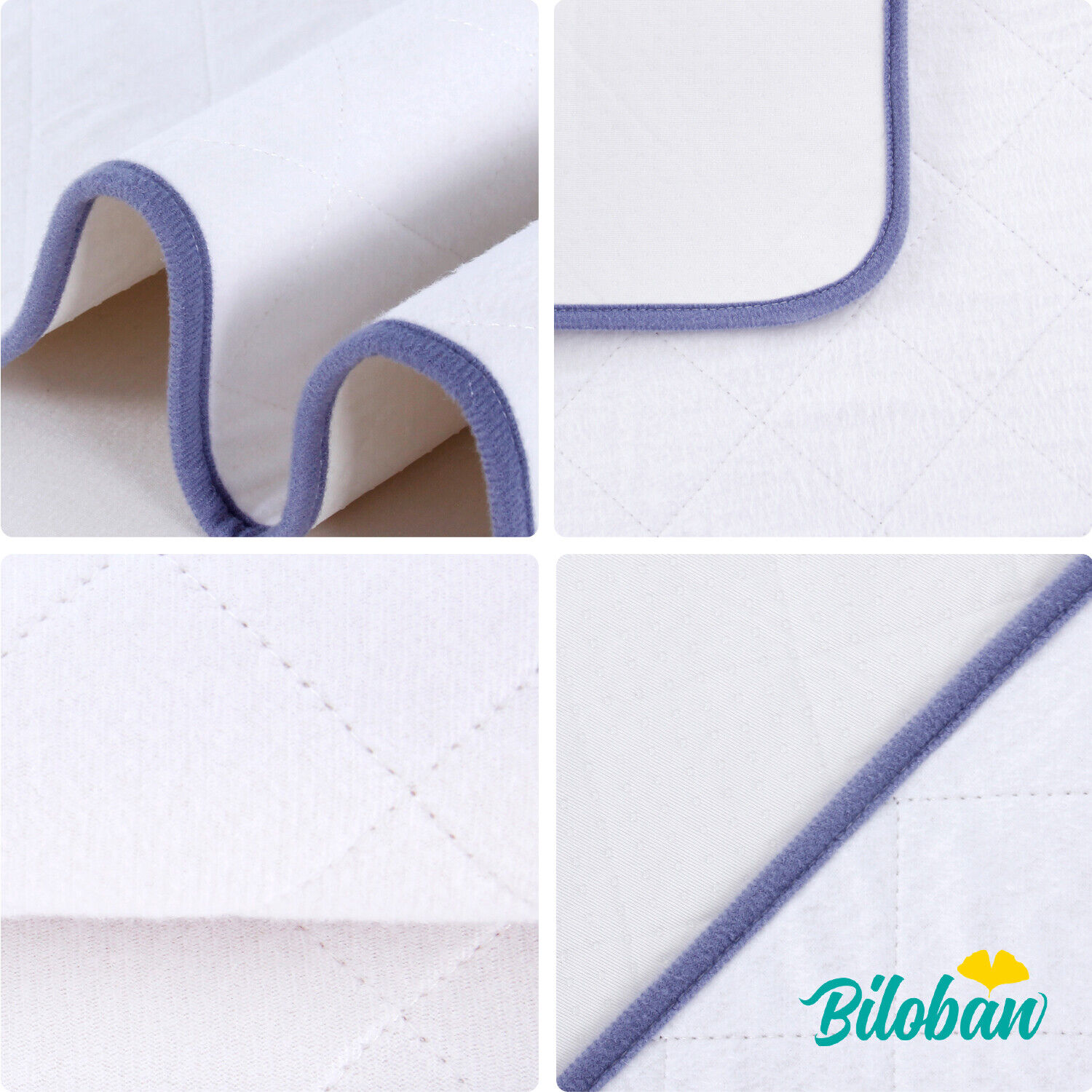 Waterproof Cotton Baby Changing Pad with Anti-Slip