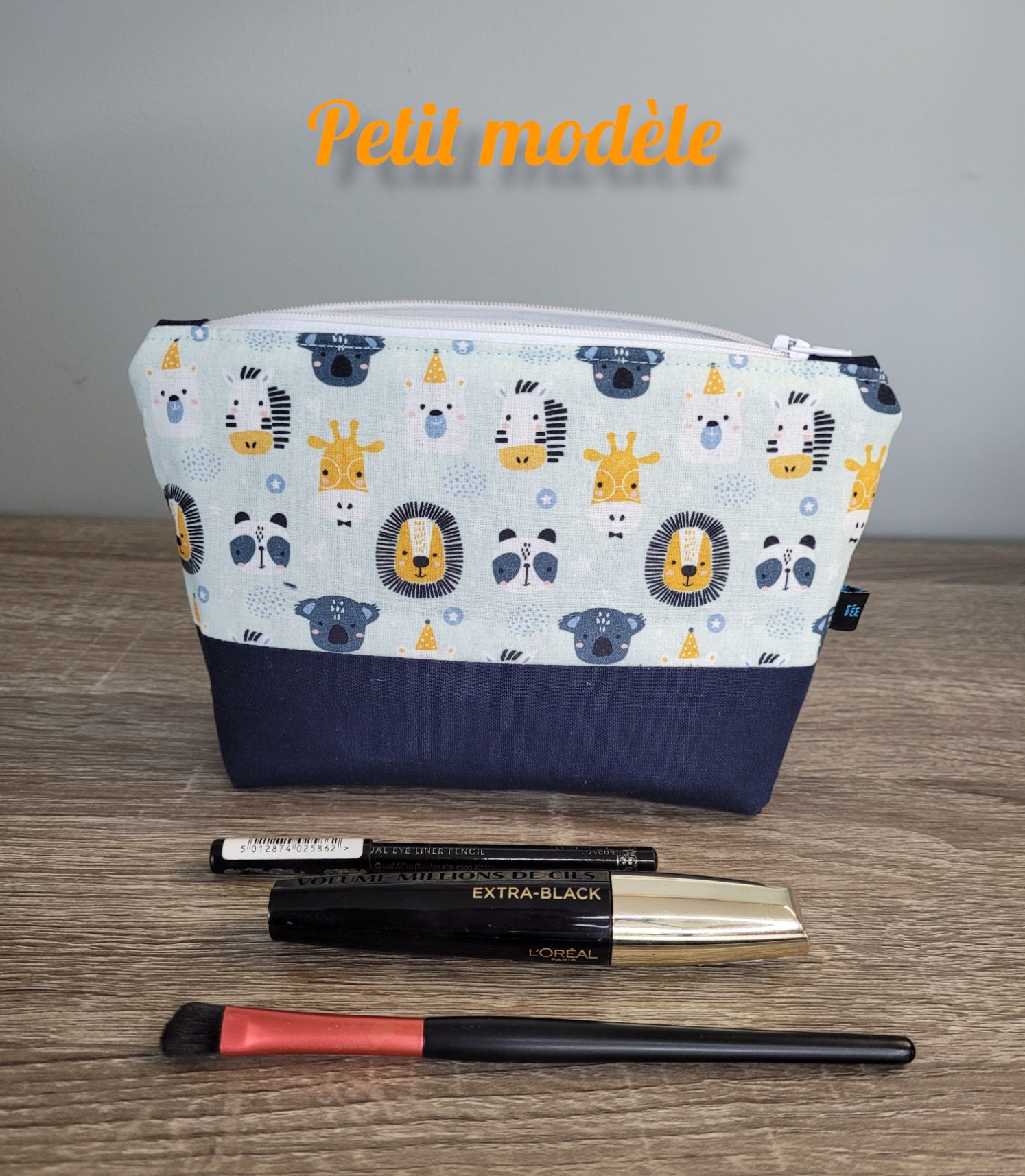 Custom Lion Baby Toiletry Bag