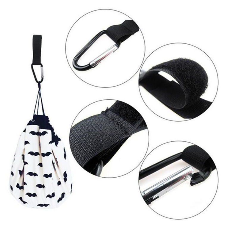 Aluminum Carabiner Stroller Hook for Baby Accessories