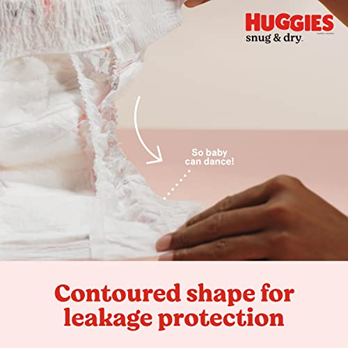 Huggies Snug & Dry Size 1 Diapers, 108 Ct