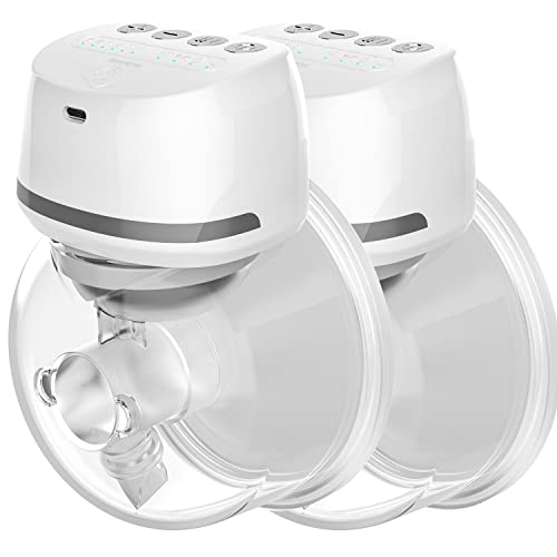 Wearable Electric Breast Pump with 4 Modes