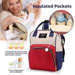 Stylish Waterproof Diaper Bag Backpack for Moms