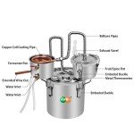 YUEWO 3 Pot 5 Gal Home Distillery Kit