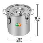 YUEWO 3 Pot 5 Gal Home Distillery Kit