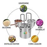 YUEWO 3 Pot 5 Gal Home Distillery Kit