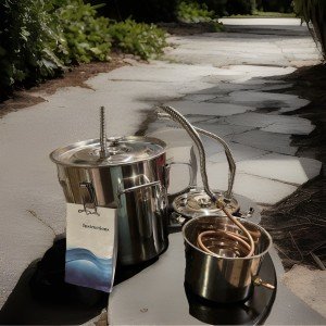3-Gal Stainless Steel Moonshine Distillery Kit