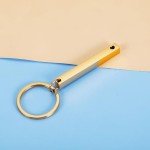 Engraved Copper Keychain for Couples Anniversary Gift
