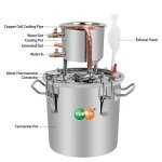 YUEWO 8Gal Stainless Steel Home Distillery Kit