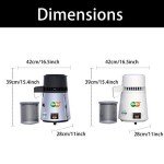 YUEWO 1 Gallon Stainless Steel Water Distiller Kit