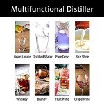 YUEWO 1 Gallon Stainless Steel Water Distiller Kit