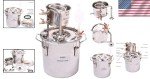 12L Stainless Steel Distillery Kit for Spirits & Oils