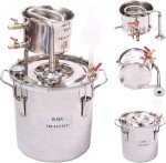 12L Stainless Steel Distillery Kit for Spirits & Oils