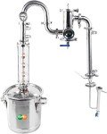 YUEWO 22L Stainless Steel Distillation Kit