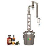 YUEWO Home Brewing Distillery Kit with Gin Basket