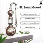 HOOLOO 8L Copper Home Distillery Kit