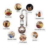 HOOLOO 8L Copper Home Distillery Kit