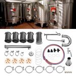 Stainless Steel Moonshine Distillery Kit with Flute Column