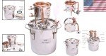 2 Gallon Moonshine Still with Thermometer