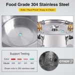 Stainless Steel Alcohol Still Kit with Thermometer & Pump