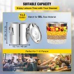 VEVOR 50L Home Distillery Kit for Wine & Spirits