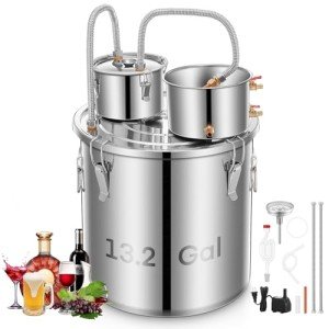 50L Home Brewing Distillery Kit with Copper Tube