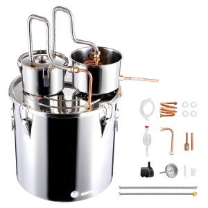 Moonshine Still Distillation Kit with Thumper Keg