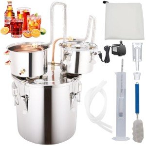 13.2 Gallon Alcohol Distillery Kit with Extras