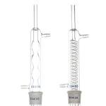 YUEWO 60ml Spherical Soxhlet Distillation Flask