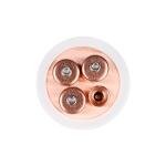 YUEWO 3" Copper Bubble Plate Set with Gasket
