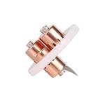 YUEWO 3" Copper Bubble Plate Set with Gasket