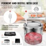 VEVOR 3 Gal Stainless Steel Alcohol Distiller Kit