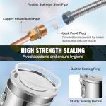 VEVOR 3 Gal Stainless Steel Alcohol Distiller Kit