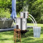 VEVOR 3 Gal Stainless Steel Alcohol Distiller Kit