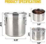 13GAL Double Chilled Home Distillation Kit