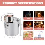 10 Gallon Stainless Steel Alcohol Still Kit